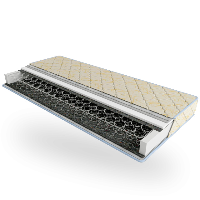 Ортопедичний матрац з пружиною Боннель ЕКО, 70х190 см, фото 1