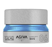 Глина для укладки волос Agiva Styling Hair Clay Wax Natural Look White 06, 155 мл