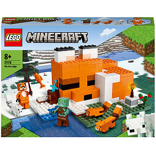 Конструктор LEGO Minecraft Нора лисиці (21178) Лего Майнкрафт