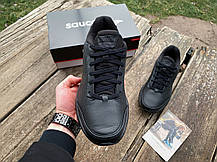 Чоловічі шкіряні кросівки Saucony Omni Walker 3 40202-2s чорні Оригінал, фото 5