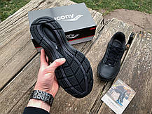 Чоловічі шкіряні кросівки Saucony Omni Walker 3 40202-2s чорні Оригінал, фото 6