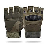 Рукавиці тактичні безпалі Eagle Tactical ET-01 L Green (3_00345), фото 2