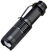 Світлодіодний потужний яскравий ліхтар X-Balog BL-1812-T6 ручний акумуляторний ліхтарик 18650