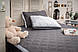 Футон топер матрац 4 см Shine Шайн Gray White collection Family Sleep тонкий скручувальний матрац рол, фото 4