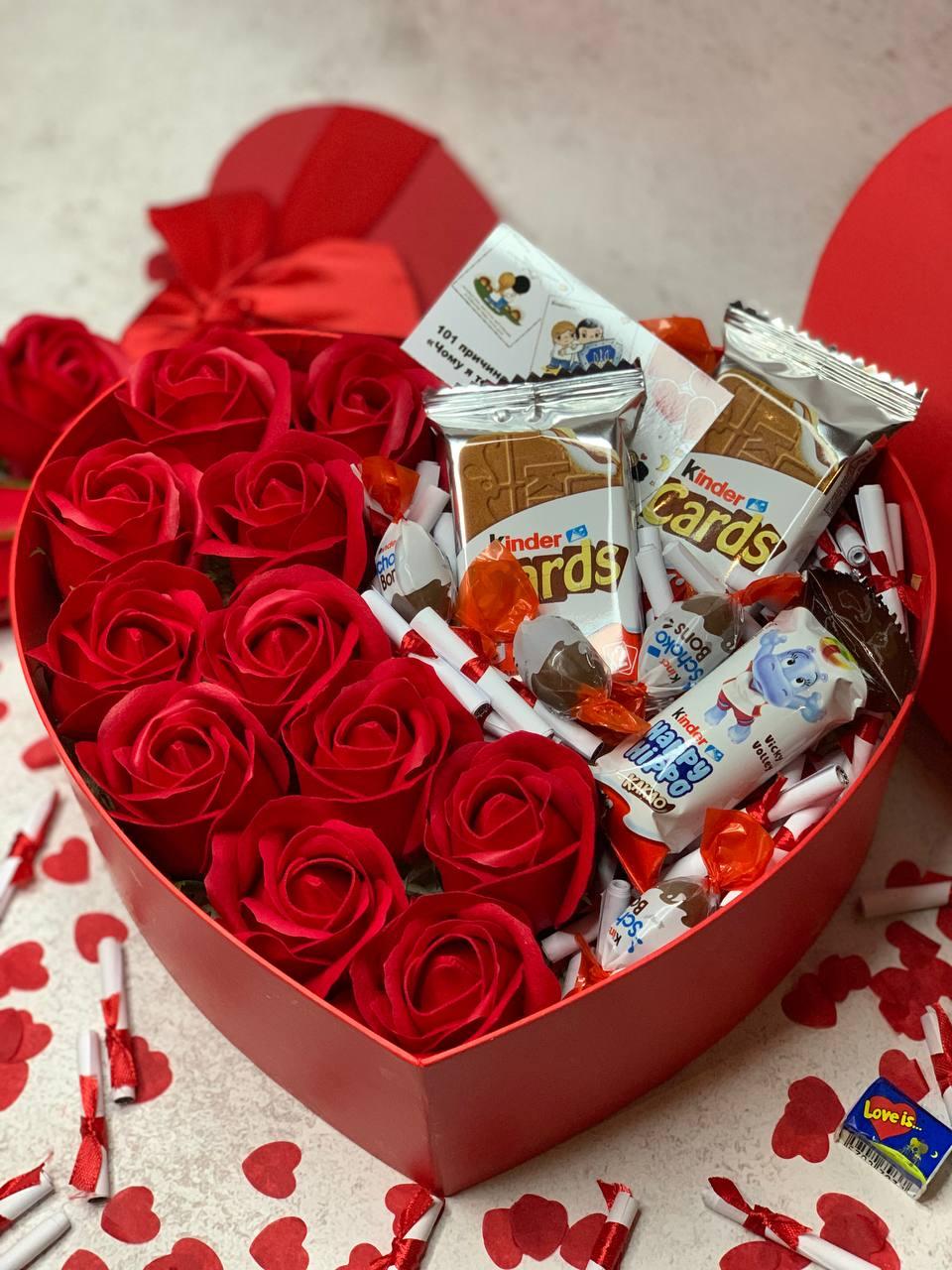 Набор Сладостей Для Девочки Праздничный Бокс Для Второй Половинки ...