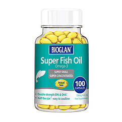 Омега-3 Bioglan Super Fish Oil Omega-3 100 капсул