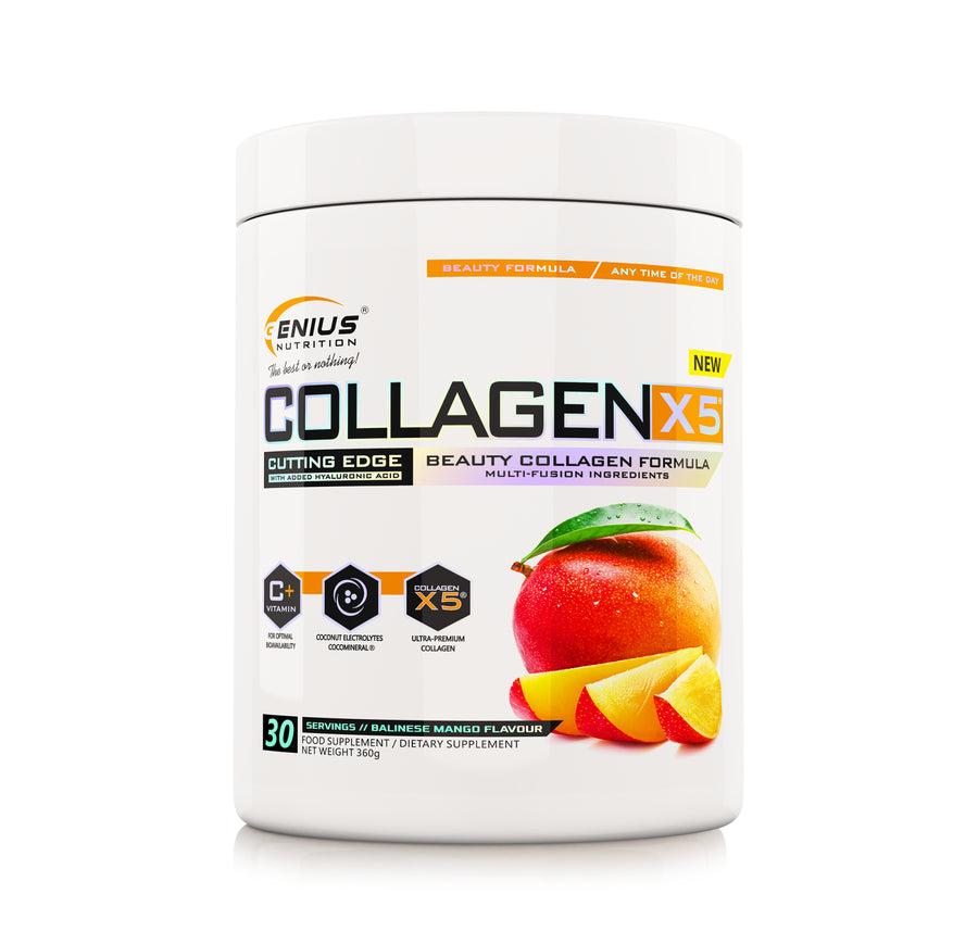 Колаген Genius Nutrition Collagen X5 360 г base mango
