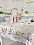 Скатертина гобеленова Великодня Limaso 137х180 см., фото 8