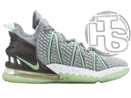 Чоловічі кросівки Nike Lebron 18 Grey Green ALL10558, фото 1
