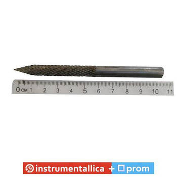 Фреза карбідна діаметр 8 мм HP273 загальна довжина 105 мм робоча частина 60 мм