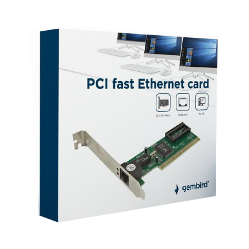 Сетевой адаптер Gembird Fast Ethernet 10/100Mbit Realtek (NIC-R1), цена ...