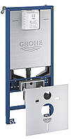 Система инсталляции для унитаза 3 в 1 Grohe Rapid SLX (39598000)