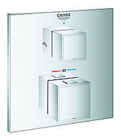 Термостат прихованого монтажу на 2 споживачі Grohe Grohtherm Cube (24154000)