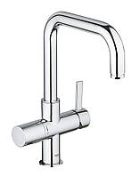 Смеситель для кухни (на мойку) с подключением к фильтру Grohe Blue Pure (31303000)