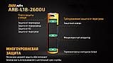 Акумулятор 18650 Fenix (2600 mAh) micro usb зарядка, фото 10