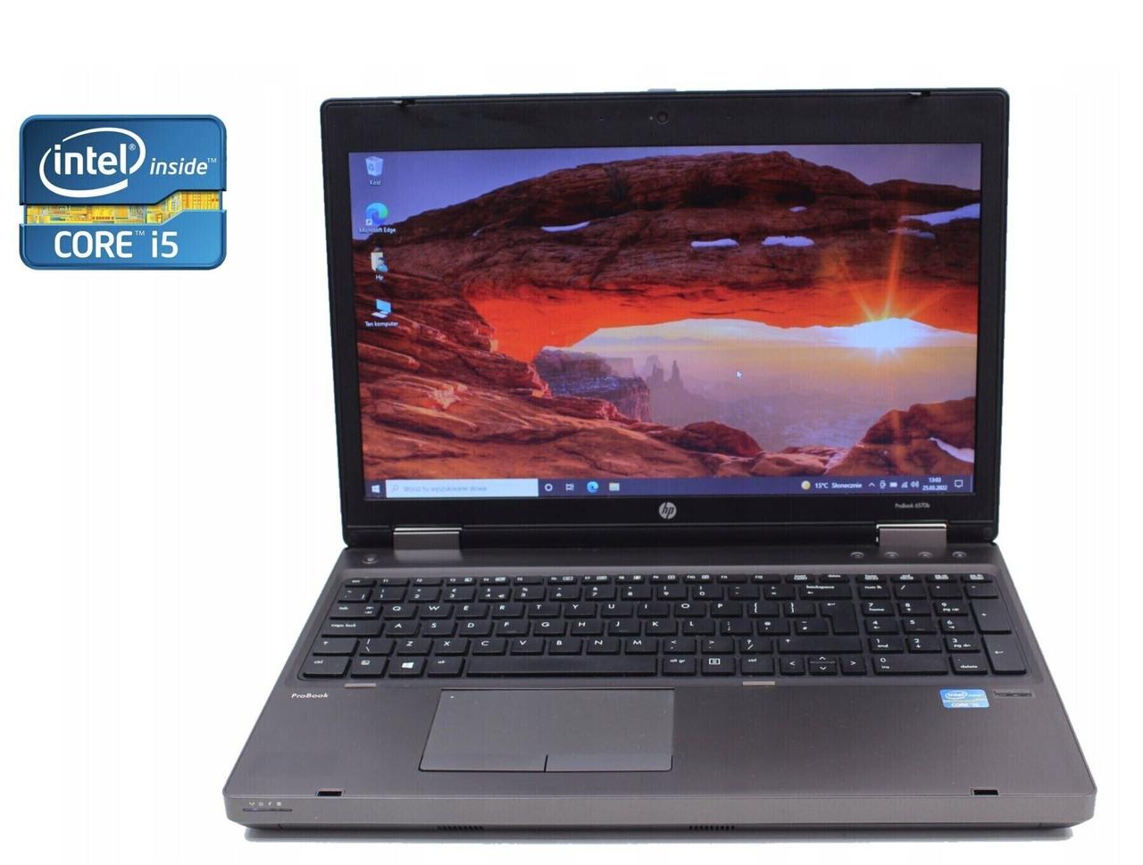 Ноутбук HP ProBook 6570b/ 15.6" (1600x900)/ Core i5-3230M/ 4 GB RAM/ 120 GB SSD/ HD 4000