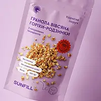 Гранола горіх і родзинки Sunfill, 150 г