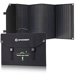 Портативний зарядний пристрій сонячна панель Bresser Mobile Solar Charger 90 Watt USB DC (3810060)