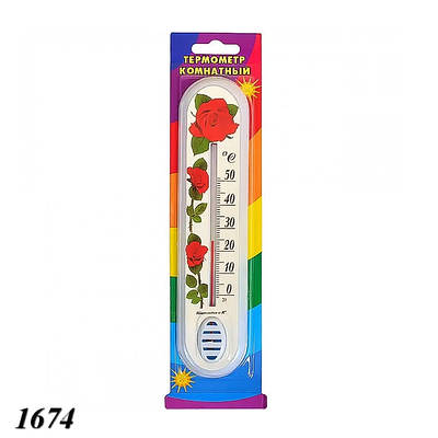 Термометр кімнатний Квітка 20 см