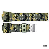Ремінець для годинника Skmei 1688/1026/2077/Patriot 005  Camo Green  (підходить для Skmei 1019/1029/1197), фото 2