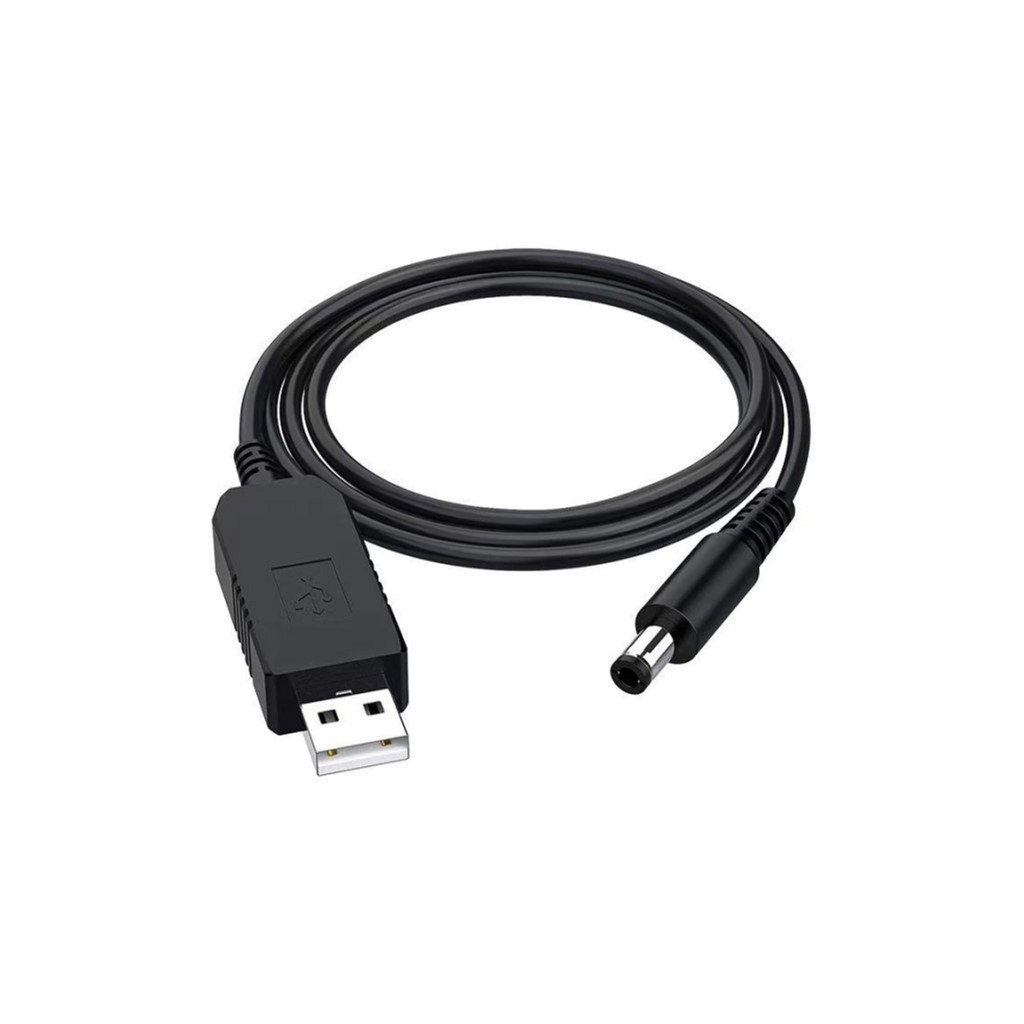 Кабель живлення для Wi-Fi маршрутизаторів 0.8 m ArmorStandart USB to DC 5.5x2.1 12V 0.8m (ARM65663) чорний ()