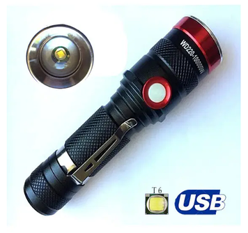 Яскравий міцний кишеньковий ліхтарик BL-736, надійний ручний тактичний ударостійкий ліхтар на акумуляторі, GP5