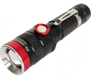 Яскравий міцний кишеньковий ліхтарик BL-736, надійний ручний тактичний ударостійкий ліхтар на акумуляторі, GP8