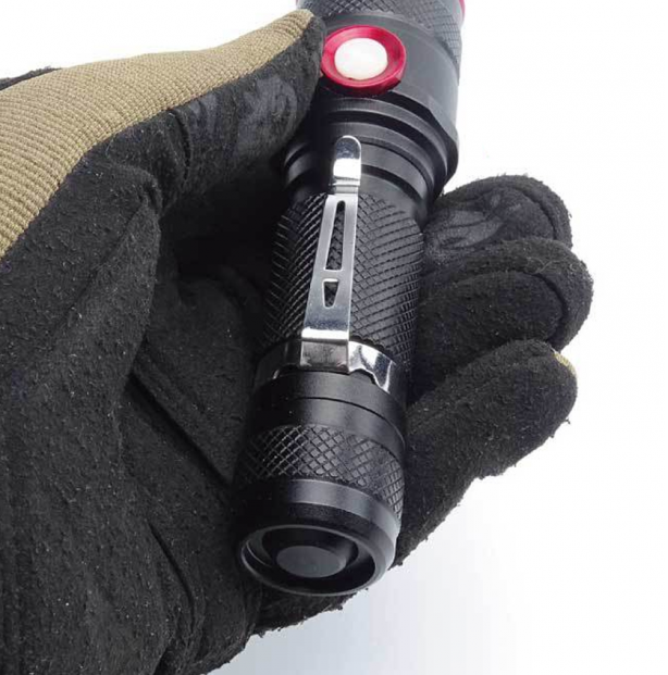 Яскравий міцний кишеньковий ліхтарик BL-736, надійний ручний тактичний ударостійкий ліхтар на акумуляторі, GP9
