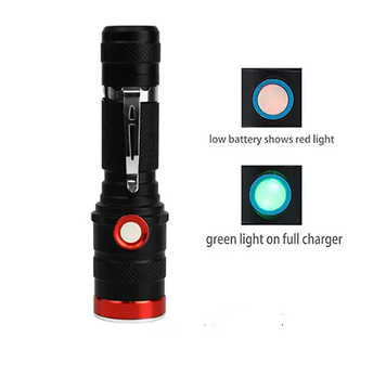 Яскравий міцний кишеньковий ліхтарик BL-736, надійний ручний тактичний ударостійкий ліхтар на акумуляторі, GP3