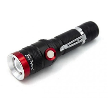 Яскравий міцний кишеньковий ліхтарик BL-736, надійний ручний тактичний ударостійкий ліхтар на акумуляторі, GP16