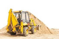 Пісок оперативно з кар'єру —  гірський, митий