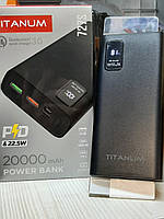 Power bank TITANUM 727S 20000 mAh PD&22.5W+LED DISPLAY