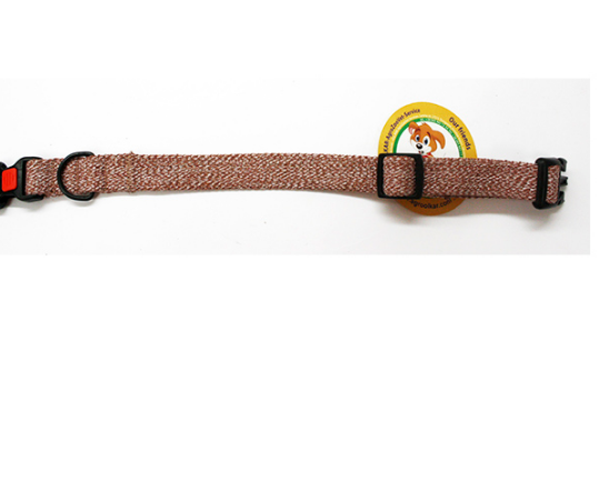 Ошейник 4515 20мм (30-40) «MILANGE» одинарный с фастексом(Розовый)