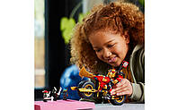 LEGO Ninjago Робот-всадник Кая EVO 312 деталей (71783), фото 3