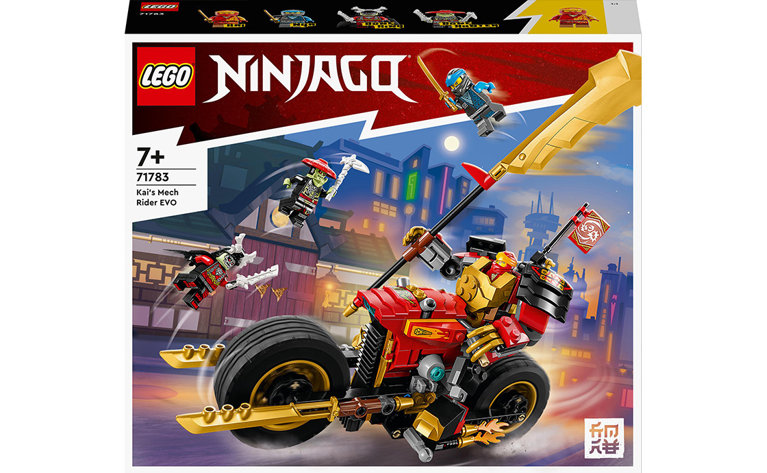 LEGO Ninjago Робот-всадник Кая EVO 312 деталей (71783)