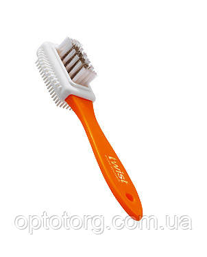 Щітка потрійна для замші, нубуку, велюру, фото 1