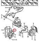 Ролик генератора Peugeot Boxer, Citroen Jumper 1 (1994-2002) 2.5D/TD/TDi, 4007E, фото 4