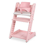 Стілець трансформер для годування (зростаючий) EL CAMINO ME 1101 STAGE Pink Рожевий, фото 6