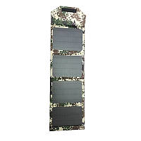 DR Солнечная панель 42W, 5V, монокристаллическая солнечная панель, черно-серый камуфляж