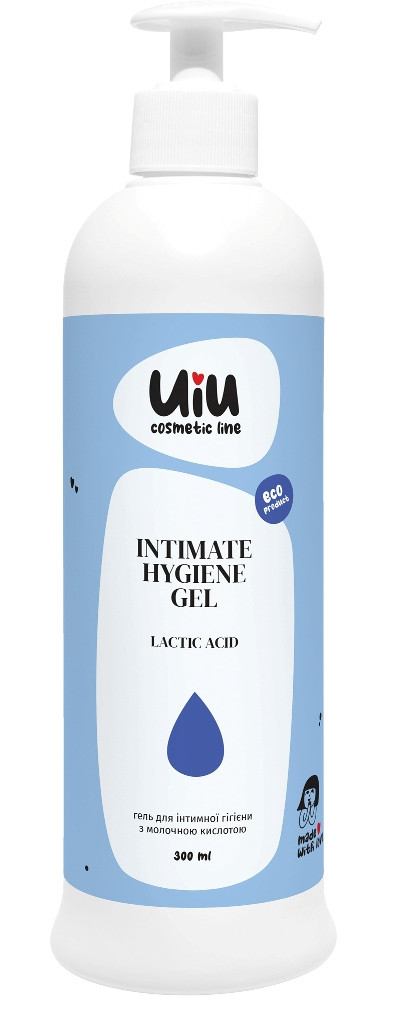 UIU Мило рідке для інтимної гігієни з молочною кислотою, 300 мл