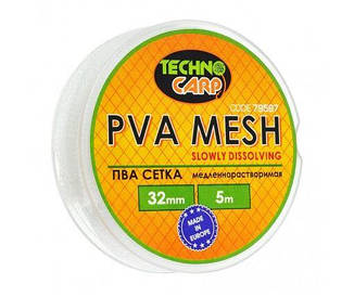 PVA сітка Технокарп  повільнорозчинна 32 мм 5м