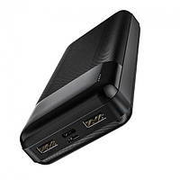 Зовнішній акумулятор Power Bank 20000mAh Hoco J72A Black