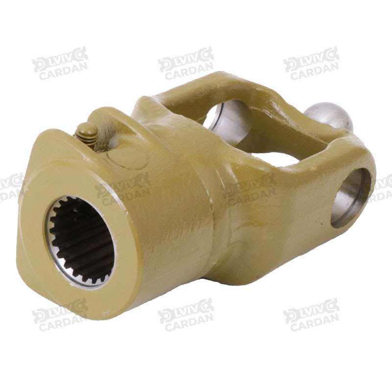 Вилка широкоугольного шарнира - крестовина 27х74.6, 21 шлиц 34.9 мм ...