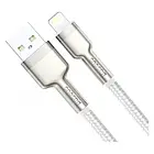 Дата-кабель Baseus CALJK-A02 USB (тато) - Lightning (тато) 1m White 2.4 A, фото 3