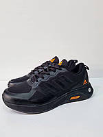 Adidas Cloudfoam Black Orange v2 кроссовки и кеды высокое качество Размер 42