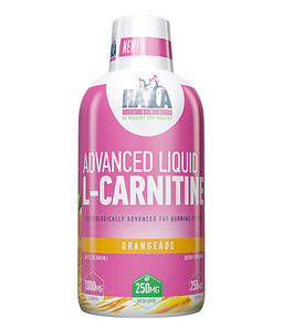L-карнітин Haya Labs Advanced Liquid L-carnitine 1000 мг 500 мл (62 порц.)