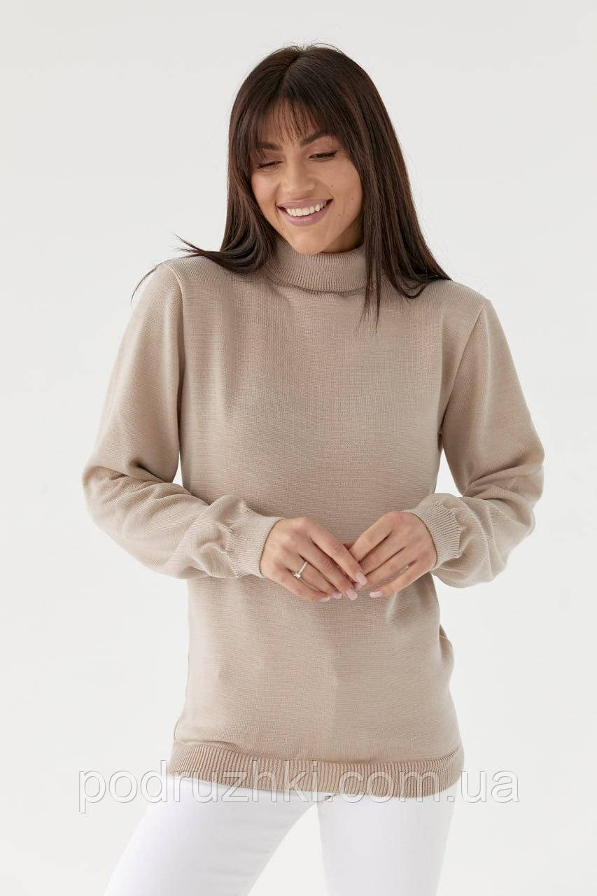 Базовий гольф в'язаний Розміри універсальні 42-48 та 48-54, фото 1