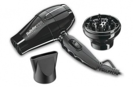 Дорожный фен BaByliss BAB5510E Bambino Pro чорний 1200W - фото 2 - id-p37939262