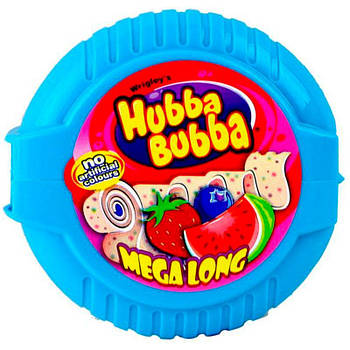 Жувальна гумка Hubba Bubba Fruit Mix Mega Long 1 шт. Німеччина