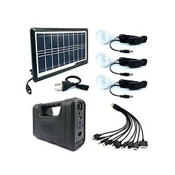 Портативна сонячна станція GD Lite GD-8017 Smart, power bank, solar